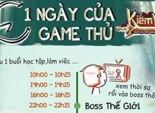 Game thủ Kiếm Vũ làm gì, ăn gì, chơi gì trong 24h?