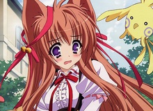 10 cô gái "lai sói" dễ thương nhất trong thế giới anime
