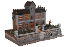 Dùng 18,000 mảnh ghép LEGO tái hiện nhà tù Arkham trong truyện tranh DC