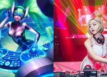Game thủ Trung Quốc phát sốt vì... DJ Soda do quá giống nữ tướng trong Liên Minh Huyền Thoại