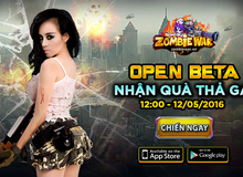 Tặng 200 Gift Code Zombie War trong ngày Open Beta tại Việt Nam