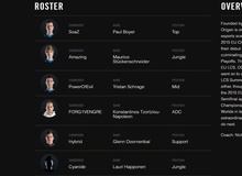 Liên Minh Huyền Thoại: OG chốt đội hình mùa giải mới, Forg1ven đảm nhận vị trí ADC