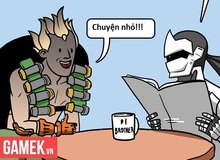 Truyện tranh hài - Khi Junkrat lấy đồ trên cao cho Genji trong Overwatch