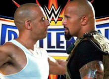 Rộ tin đồn The Rock thách đấu Vin Diesel trên sàn đấu vật WWE