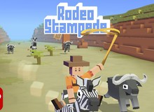Rodeo Stampede - Game vượt chướng ngại vật trên lưng…động vật hoang dã