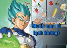 Bất ngờ xuất hiện tủ lạnh Vegeta... Xanh tại Nhật khiến fan khóc thét