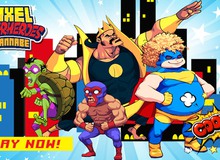Pixel Super Heroes - Game "bựa" về đề tài siêu anh hùng trên mobile