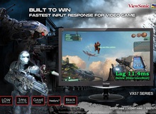 ViewSonic ra mắt màn hình độ trễ thấp VX57 chuyên game