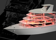 Độc đáo case máy tính hình du thuyền hạng sang: Lian Li PC-Y6