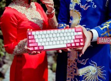 Game thủ Việt đầu tiên chụp ảnh cưới với bàn phím cơ