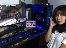Ngắm bộ máy tính tuyệt đẹp của cô nàng người Việt mê game FPS
