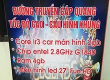 Đây là quán net có biển hiệu hack não nhất Việt Nam