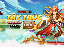 Khai mở Tây Trúc, Đại Thánh Vương tặng ngay 999 GiftCode giá trị