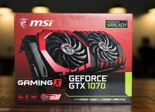 Đánh giá card màn hình MSI GTX 1070 GAMING X: Thiết kế ngầu, hiệu năng ấn tượng