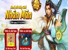 Đua TOP server mới Nhân Mãn cùng bộ Giftcode siêu “CHẤT” của Cửu Dương Thần Công