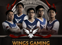 Team DOTA 2 Trung Quốc Wings Gaming bỏ túi 200 tỷ VNĐ với chức vô địch The International 6