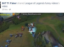 Fanpage Faker bất ngờ chia sẻ video highlight 1 cân đôi của gamer Yasuo Đồng 5 Liên Minh Huyền Thoại Việt