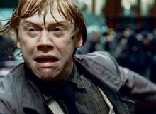Anh chàng Ron không thích khi "phải" hôn Hermione trong phim Harry Potter