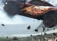 Phim hoạt hình Cars 3 tiết lộ teaser mới với cảnh xe McQueen bị tai nạn thảm khốc