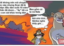Truyện tranh hài - Khi các nhân vật trong Lion King nói lên sự thật