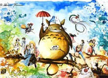Tặng độc giả 149 bức tranh nghệ thuật về thế giới anime của Studio Ghibli