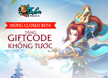 Tặng 1000 Gift Code Thục Sơn nhân dịp Closed Beta