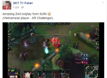 LMHT: Fanpage Faker bất ngờ đăng tải pha outplay đỉnh cao của SOFM