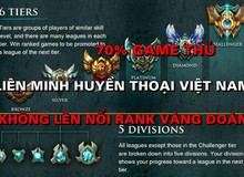 Hóa ra chỉ cần đạt Vàng Đoàn là bạn đã giỏi hơn 77% gamer Liên Minh Huyền Thoại Việt