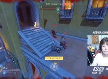 Nữ game thủ Hàn Quốc cực đáng yêu khi chơi Overwatch