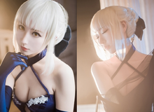 Cosplay nữ kiếm sĩ Saber tuyệt đẹp trong series Fate