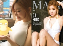 DJ Soda gây sốt mạng xã hội khi chia sẻ hình ảnh đi bắt Pokemon Go