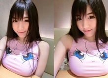 Bỏng mắt hot girl siêu vòng 1 Thái Lan trong trang phục Pokemon