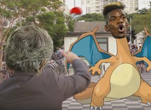Thái độ vui sướng của Jose Mourinho khi bắt được Pokemon GO cực hiếm - Pogba
