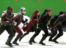 Bất ngờ trước những cảnh hậu trường không có kĩ xảo của Captain America: Civil War