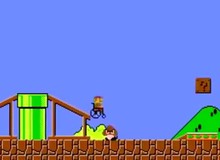 Cười rụng rốn với game Mario phiên bản... xe lăn