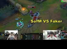 LMHT: SofM solo Faker đường giữa và biểu cảm thú vị của cả hai sau khi kết quả ngã ngũ