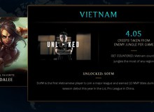 Riot công bố thống kê năm 2016: Việt Nam là quốc gia có game thủ LMHT đi rừng giỏi nhất thế giới