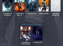 Tậu ngay bộ game bản quyền Resident Evil, Lost Planet siêu rẻ, chỉ có giá 1 USD !