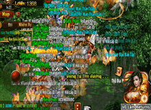 Dân cày Võ Lâm Returns hùa nhau tranh bãi train quái, vòi tiền tân thủ