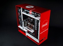 Ngắm bộ máy tính 'chất lừ' dùng Coca Cola làm tản nhiệt