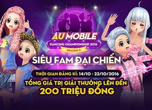 Au Mobile Dancing Championship 2016 liệu có "Hot" trở lại