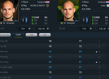 Sneijder WC10: EA đã ‘bất công’ với anh nhưng các fan FIFA Online 3 thì không