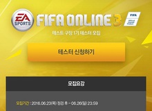 FIFA Online 3 sắp mở cửa máy chủ thử nghiệm ở Hàn Quốc