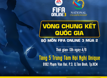 FIFA Online 3 công bố tổ chức VCK Quốc gia tại HCM vào ngày 4/9 tới