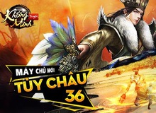 Khổng Minh Truyện ra mắt máy chủ Tùy Châu, tặng Gift Code giá trị