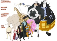 Ai là nhân vật có chiều cao “khủng” nhất One Piece?
