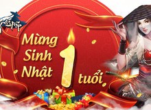 Tặng 300 Gift Code Túy Võ Hiệp mừng sinh nhật 1 tuổi