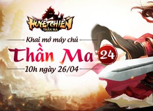 Khai mở máy chủ mới, SohaPlay tặng Giftcode Huyết Chiến Thần Ma