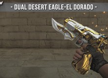 Cộng đồng Đột Kích “kinh hoàng” trước sức mạnh của Dual Desert Eagle-El Dorado