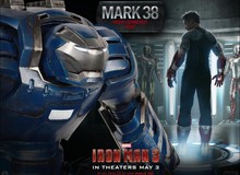 Cận cảnh bộ giáp Iron Man bằng kim loại thật
